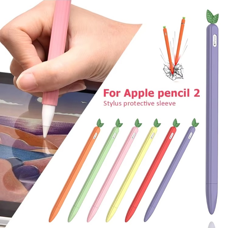 Ipad Pencil Stylus - Niedliche Gemüse-Schutzhülle für Apple Pencil 2