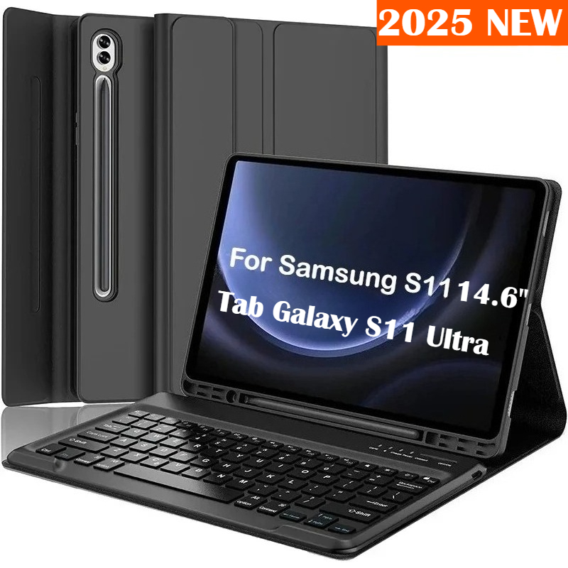 Samsung Tablet Keyboard Accessories - Tastatur-Tablet-Hülle für 2025, NEU, Samsung Galaxy