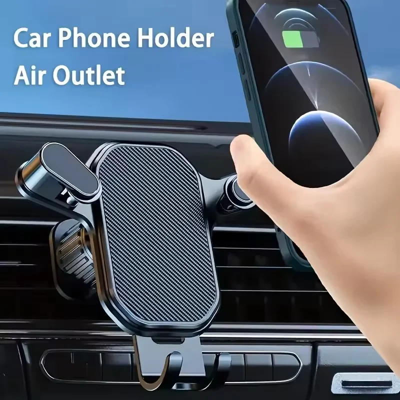 Car Accessories Tablet Holder - Auto-Handyhalterung für Lüftungsschlitze, Mobiltelefon-Ständer, Smartphone-GPS-Halterung für