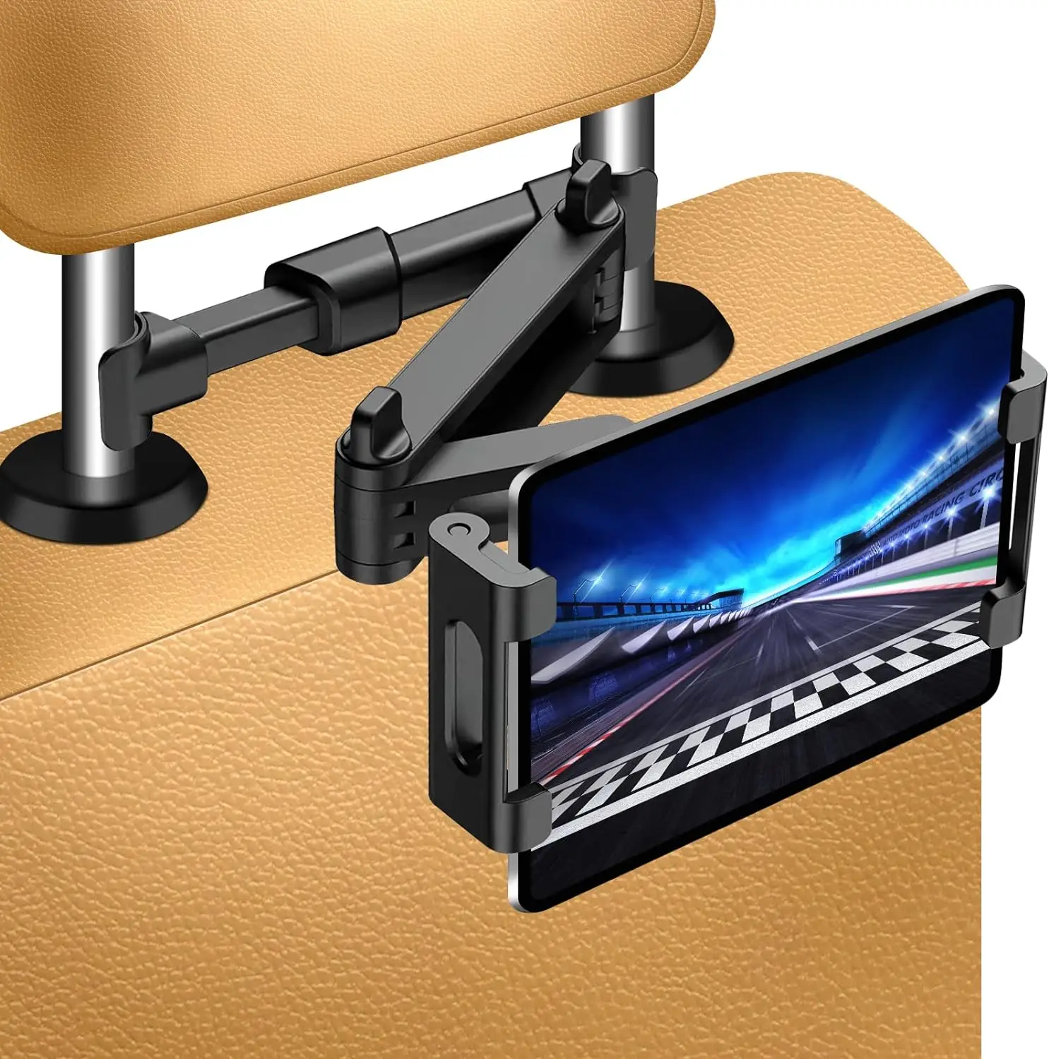 Car Accessories Tablet Holder - Tablet-Halterung für Auto, iPad-Kopfstützenhalterung für Tablet/iPad/Telefone,