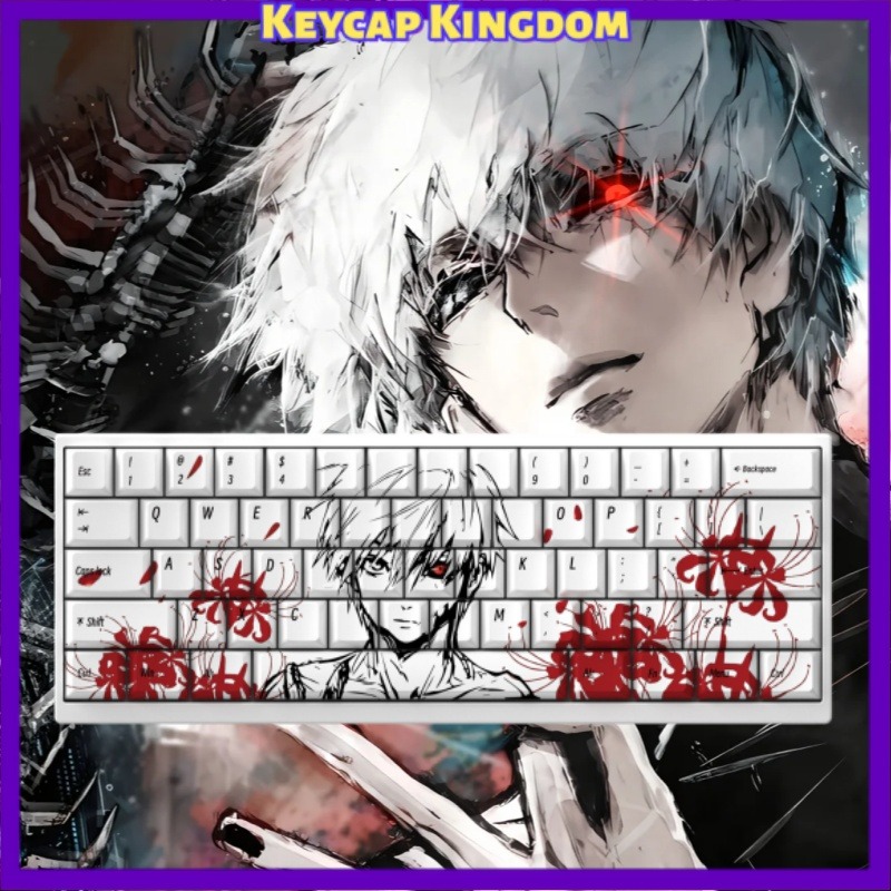 Tablet Accessories For Gaming - Tokyo Ghoul Kinki Ken Anime-Tastenkappe für