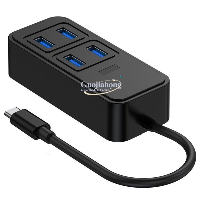 Usb Hub Type C - Grenzüberschreitender USB3.0-Hub, USB-Schnittstellenadapter, TYPE-C zu DC5W,