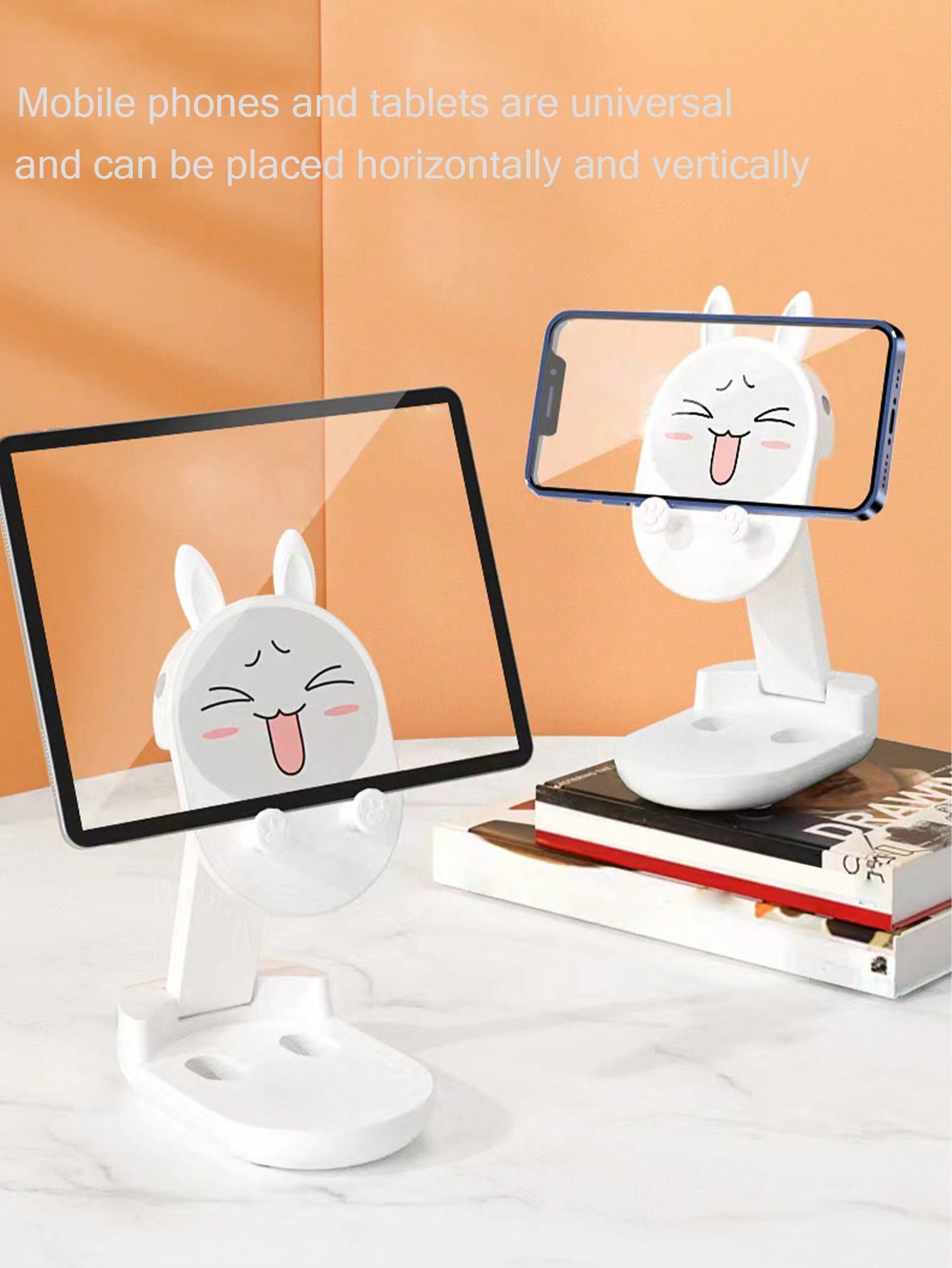 Tablet Accessories For Students - Desktop-Telefonständer im Cartoon-Stil, mädchenhaftes Studentengeschenk, geeignet
