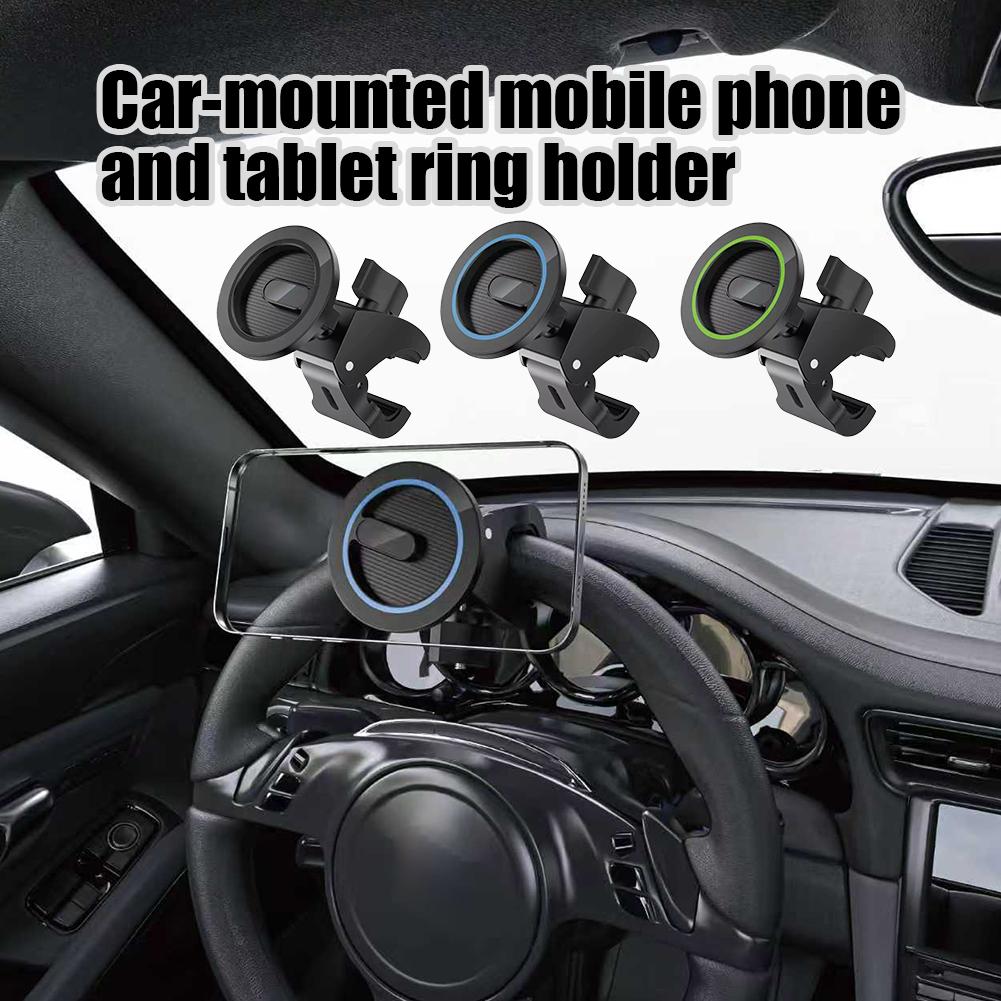 Car Accessories Tablet Holder - Universeller magnetischer Auto-Handyhalter für MagSafe Lenkradclip