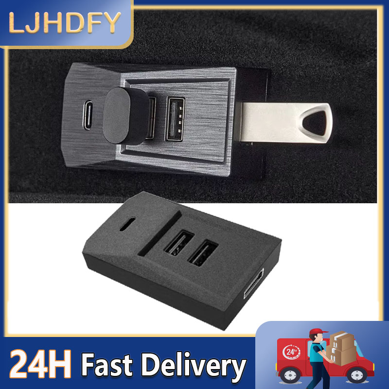 Usb Hub Type C - Dockingstation für Auto-Handschuhfach, USB-Hub, Erweiterungsdock, Schnellladeadapter