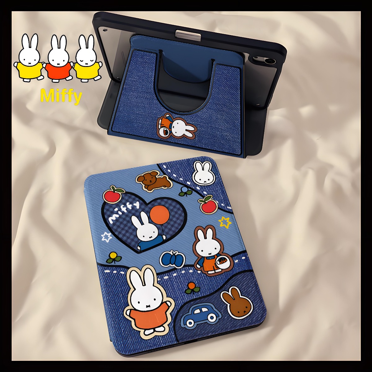 Kawaii Miffy Rabbit Tablet-Hül – Fire Tablet Accessories Bewertung und Preis