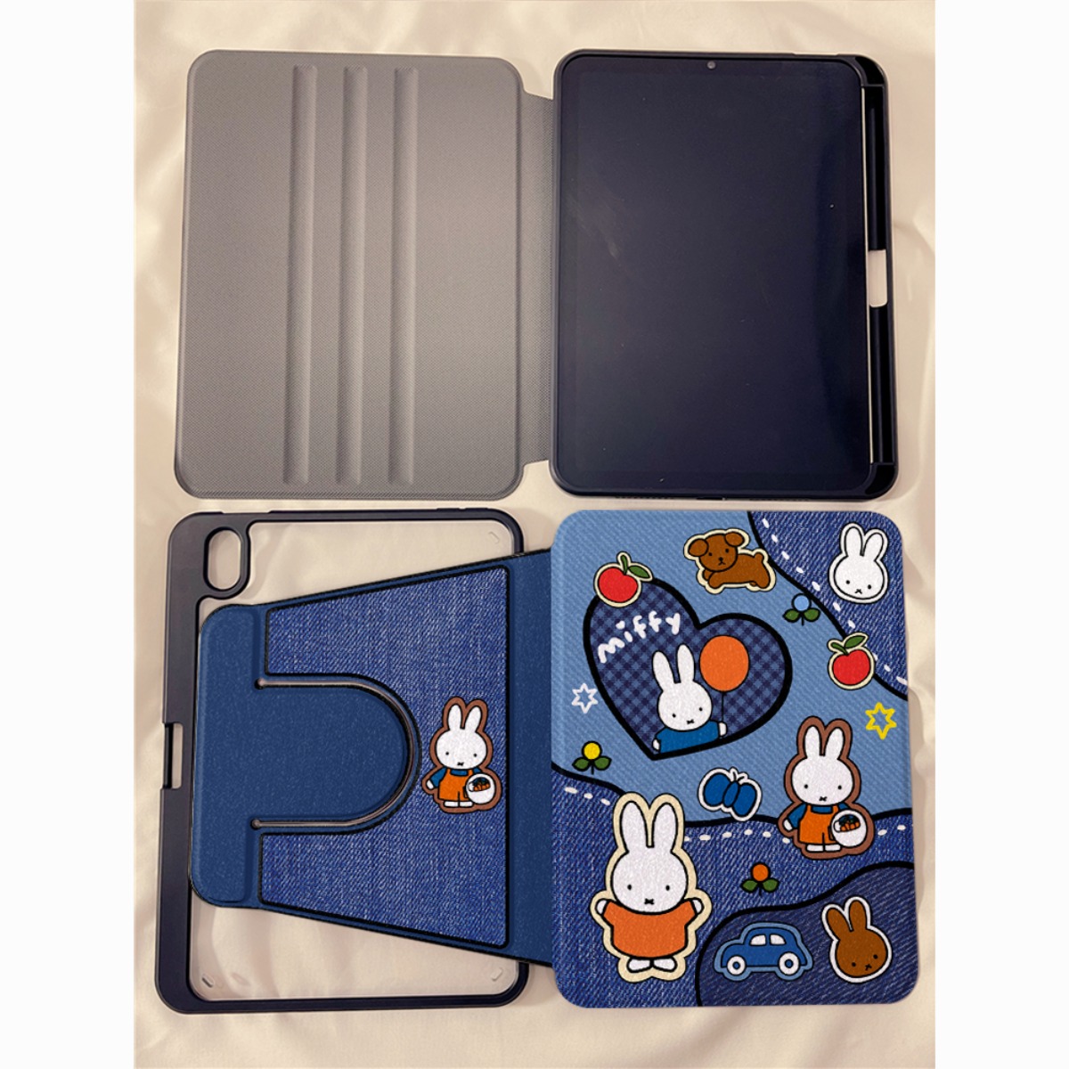 Kawaii Miffy Rabbit Tablet-Hül – Fire Tablet Accessories Bewertung und Preis