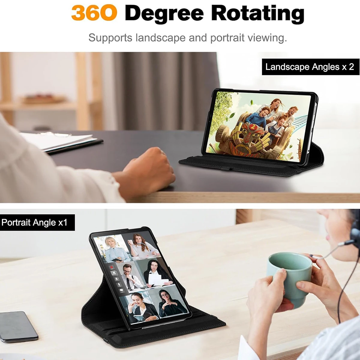 Drehbare Hülle für Samsung Gal – Tablet A9 Accessories Bewertung und Preis