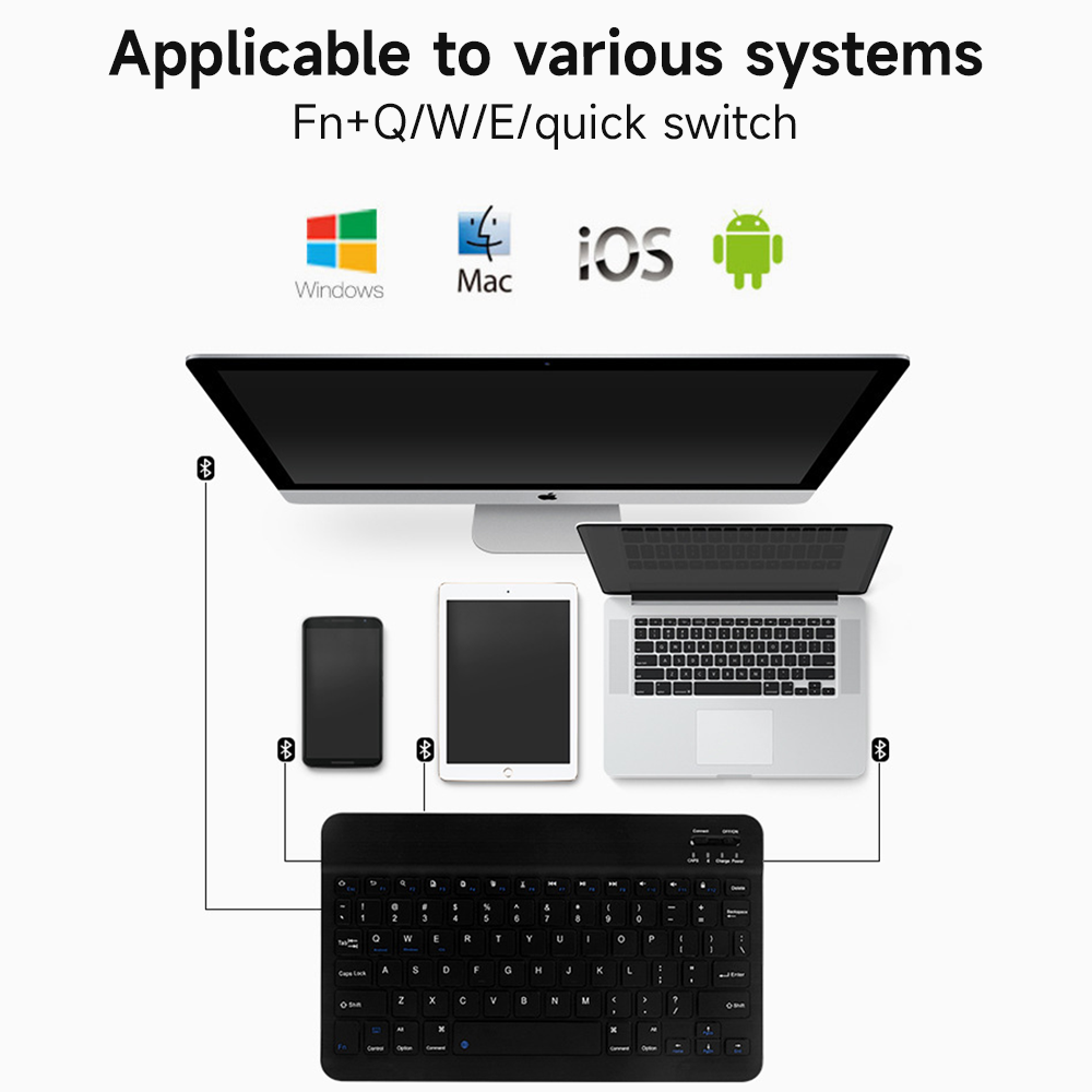 Bluetooth-Tastatur für iOS And – Accessories For Android Tablet Bewertung und Preis