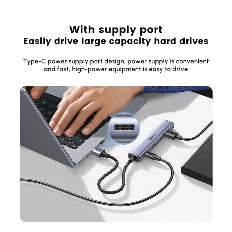 UGREEN USB-Hub mit 4 USB2.0-An – Usb Hub Type C Bewertung und Preis