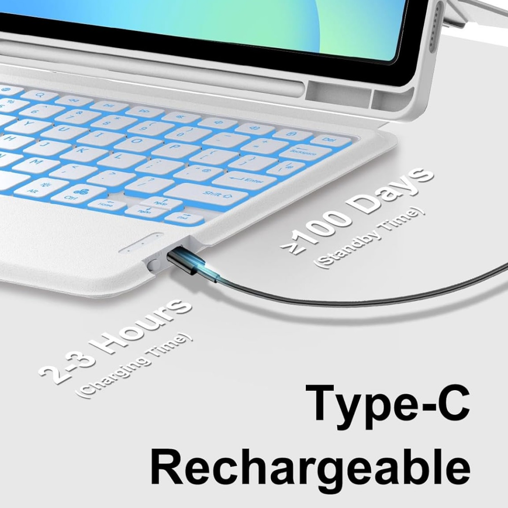 Abnehmbare Hülle mit Tastatur  – Samsung Tablet Keyboard Accessories Bewertung und Preis
