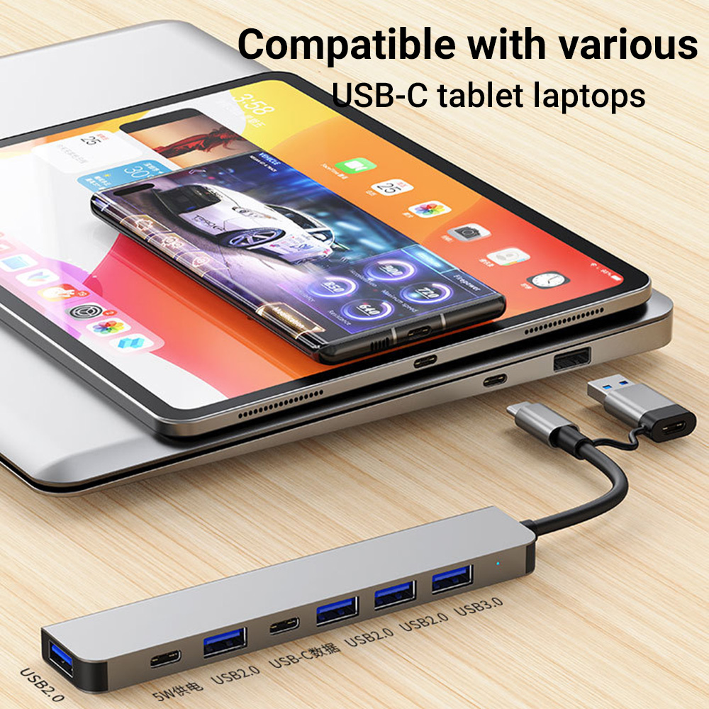 7-in-1 Dual-Head USB-C & USB D – Tablet Accessories For Students Bewertung und Preis