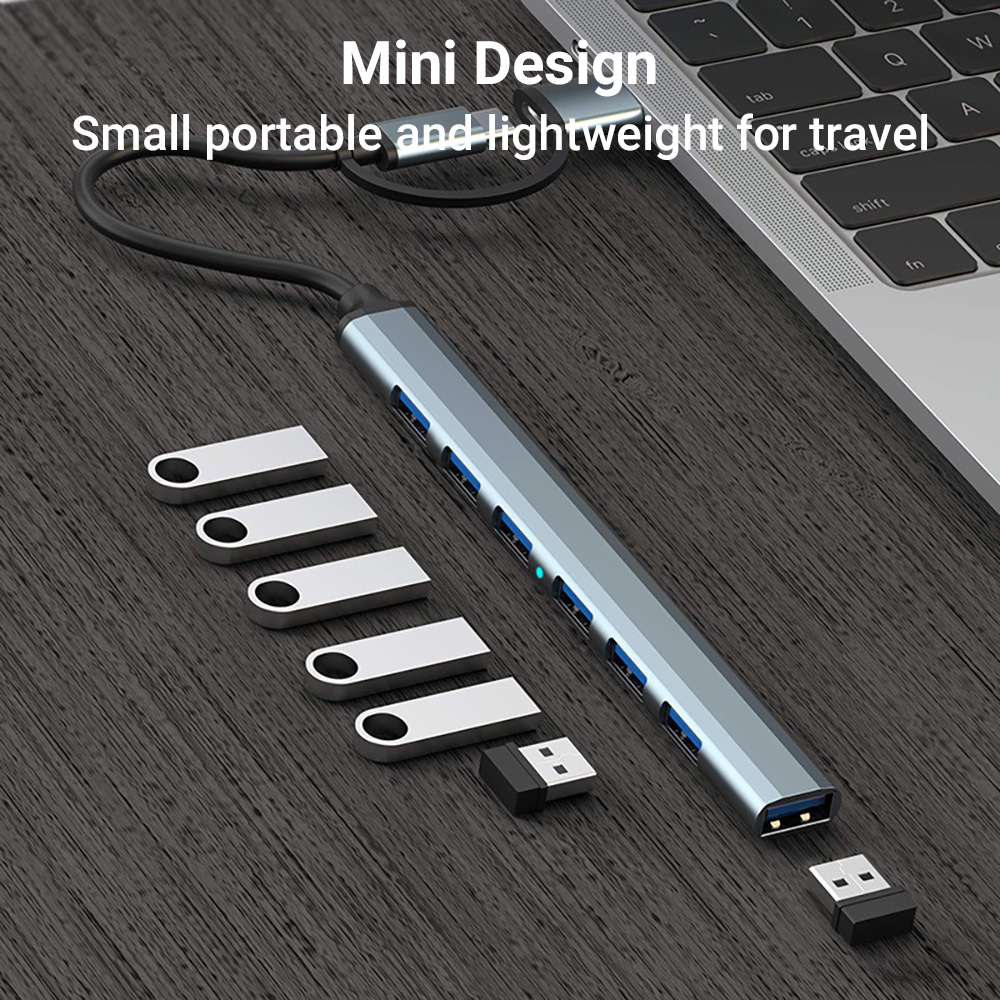 7-in-1 Dual-Head USB-C & USB D – Tablet Accessories For Students Bewertung und Preis