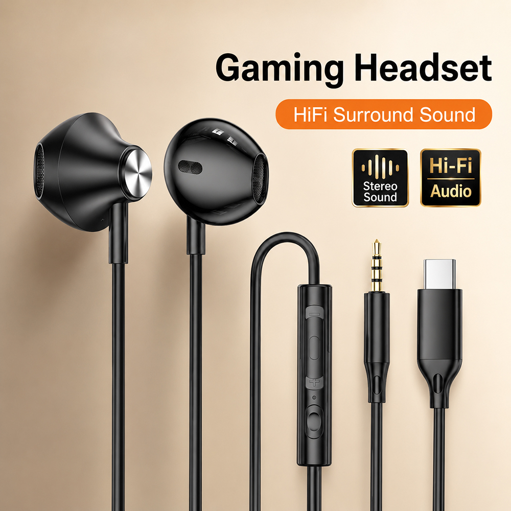 HiFi-Surround-Kopfhörer, Bass- – Tablet Accessories For Gaming Bewertung und Preis