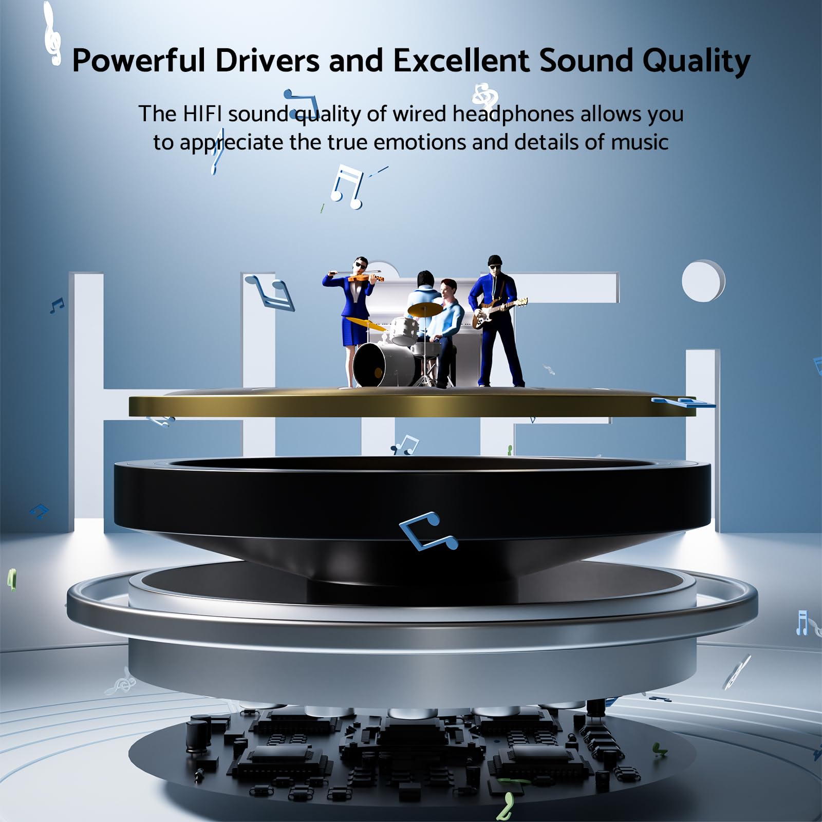 HiFi-Surround-Kopfhörer, Bass- – Tablet Accessories For Gaming Bewertung und Preis