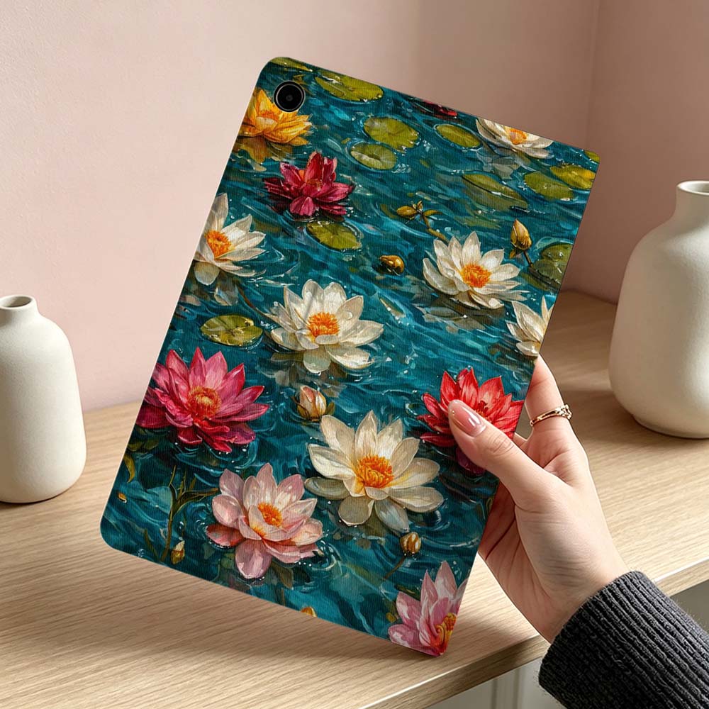 Wasserlilien-Blütenmuster Weic – Samsung Tablet S11 Accessories Bewertung und Preis