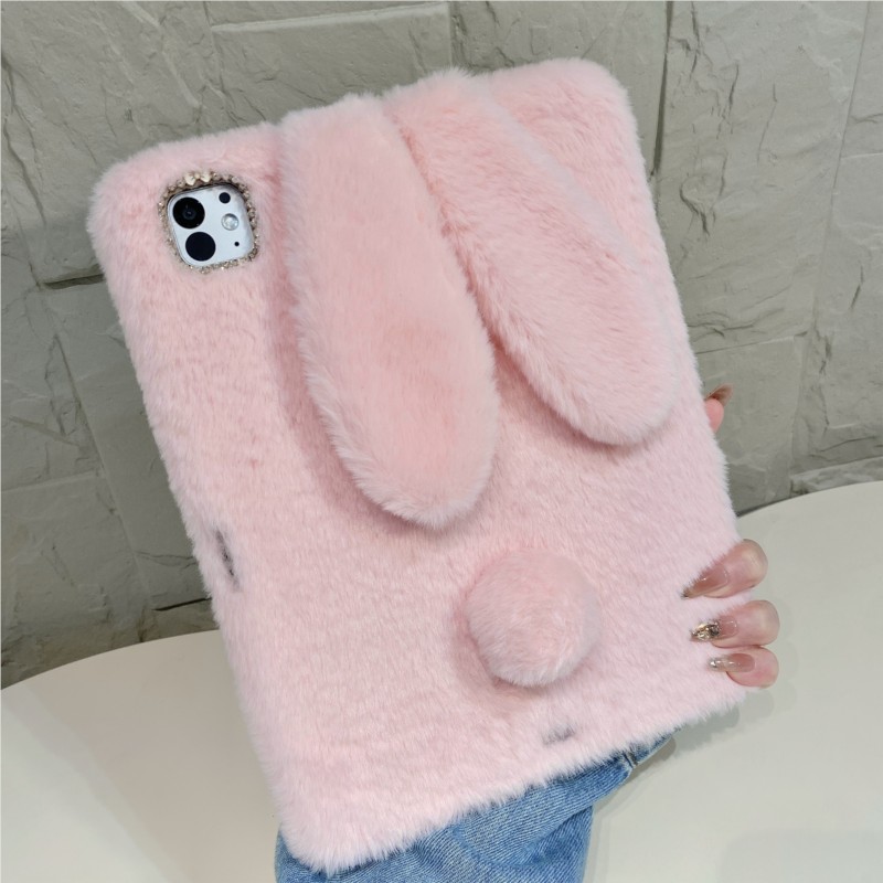 Flauschige Kaninchen-Tablet-Hü – Samsung Tablet S11 Accessories Bewertung und Preis
