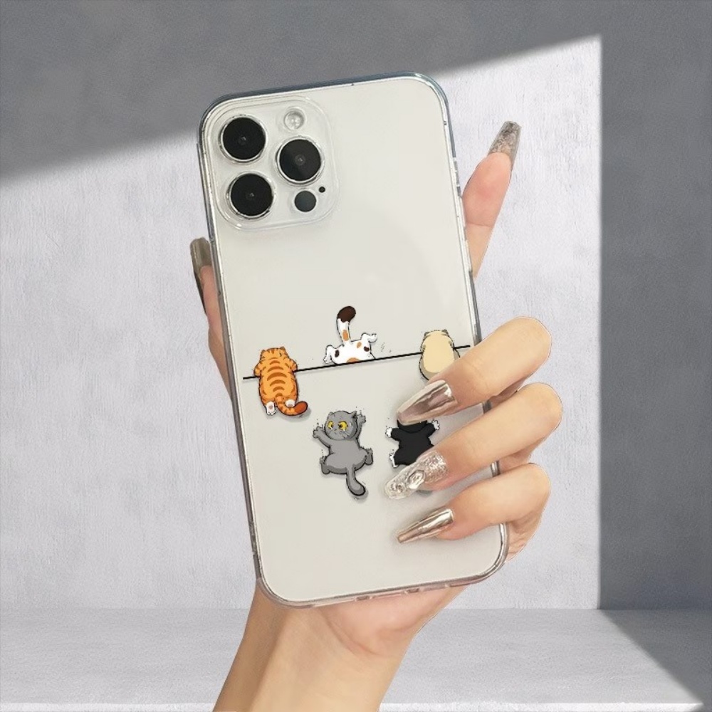 Süße Katzenmuster-Handyhülle f – Apple Iphone 15 Bewertung und Preis