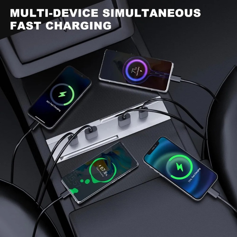 Mittelkonsolen-Autoadapter Mul – Usb Hub Type C Bewertung und Preis
