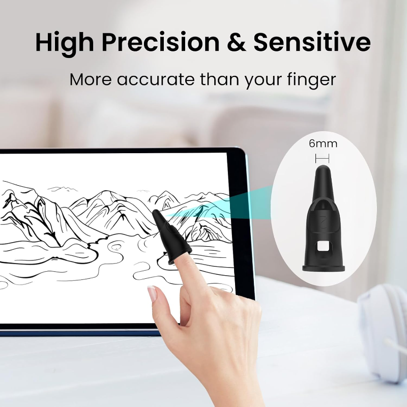 Weiche Silikon-Finger-Stylus-S – Ipad Pencil Stylus Bewertung und Preis