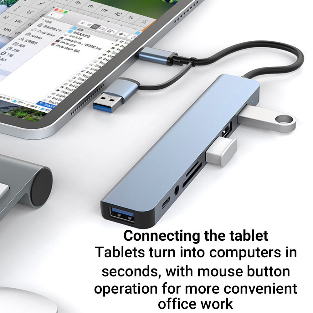 9-in-1 Dual-Head USB-Dockingst – Tablet Accessories For Students Bewertung und Preis