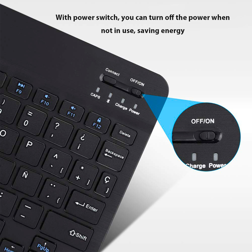 Drahtlose Bluetooth-Tastatur f – Accessories For Android Tablet Bewertung und Preis