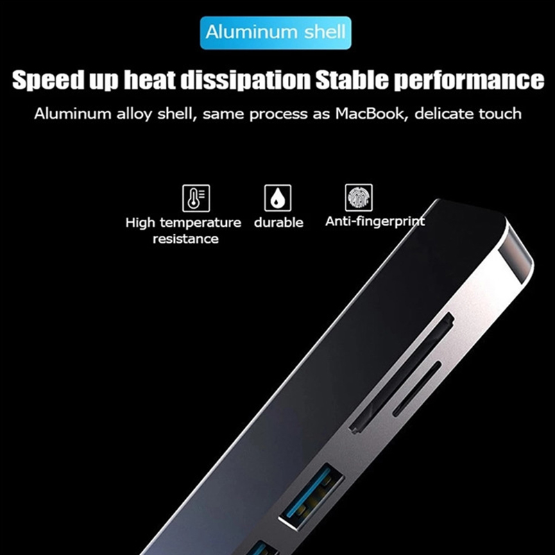 6-in-1 PD Typ C Dockingstation – Usb Hub Type C Bewertung und Preis